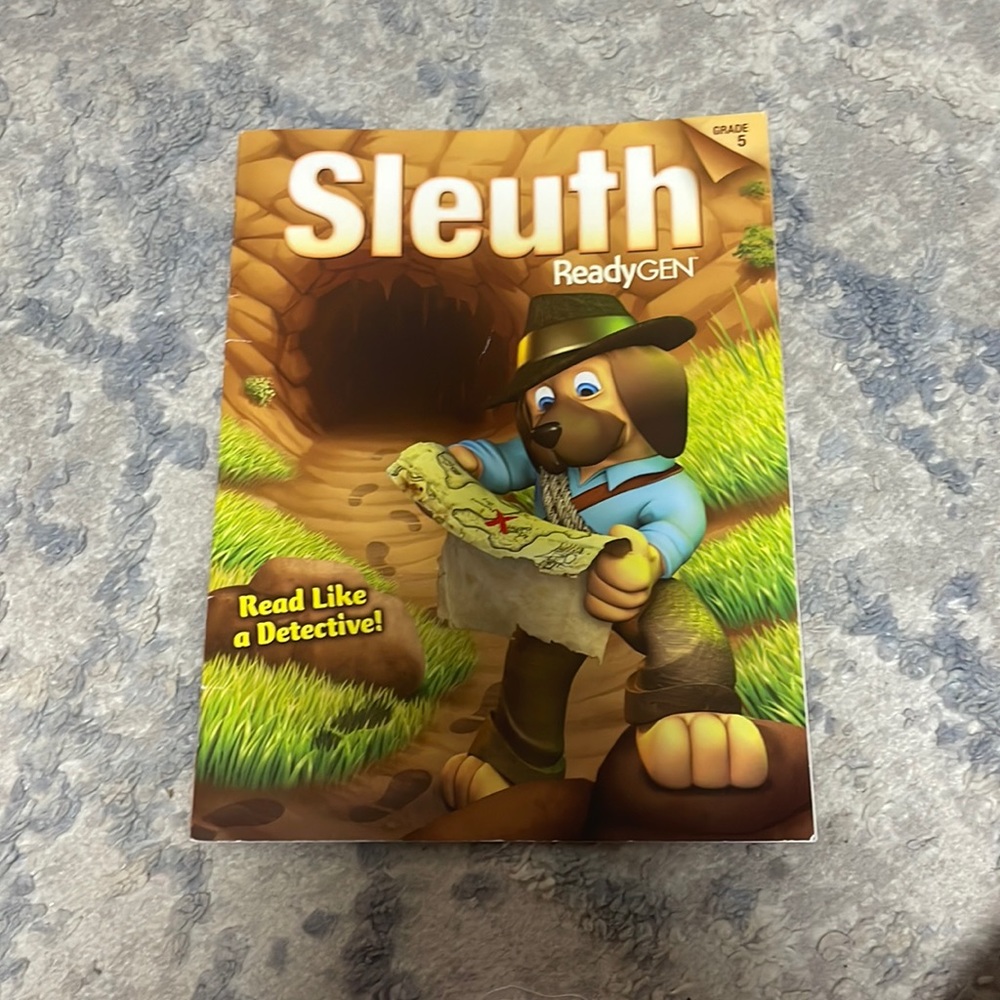 Readygen sleuth book for kids